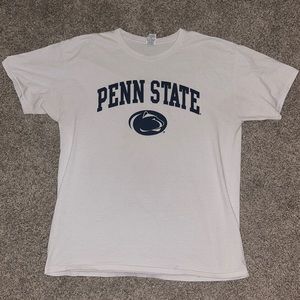 Penn State University T-Shirt - White - Size Large